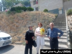 شکیلا منفرد، زندانی سیاسی پس از اعزام به مرخصی درمانی