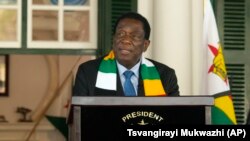 Shugaban kasar Zimbabwe Emmerson Mnangagwa