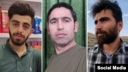 Salar Tahir Afşar, Səid Minayi və Murtəza Pərvin (şəkillər Araz News Telegram kanalından götürülüb)