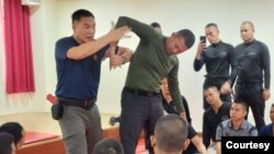 Pete P Phermsangngam, a Thai-American LAPD officer.