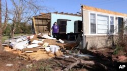 Ivon Hejs ostala je bez krova nad glavom u mestu Ejmori, Misisipiju