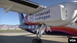 Avion koji leti na vodonični pogon.