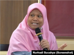Pakar hukum dari Universitas Mulawarman, Rahmawati Al Hidayah. (Foto: Tangkapan Layar/Nurhadi Sucahyo)