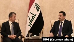 محەمەد شیاع سودانی و مەسرور بارزانی