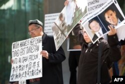 Uyg'urlar azaldan dunyo bo'ylab katta shaharlarda Xitoyga qarshi namoyishlar o'tkazib keladi