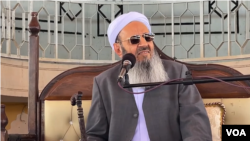 مولوی عبدالحمید، امام جمعه اهل سنت زاهدان. (آرشیو)