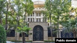 Azərbaycanın İrandakı səfirliyinin yeni binası (Mənbə: Xarici İşlər Nazirliyi)