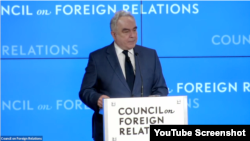 커트 캠벨 미 국무부 부장관이 지난 6월 24일 워싱턴에서 열린 미국외교협회(CFR) 행사에서 발언하고 있다.