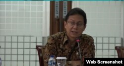 Menteri Kesehatan RI, Budi Gunadi Sadikin, saat memberikan keterangan pers, Kamis 20 Juli 2023. (Courtesy: tangkapan layar).