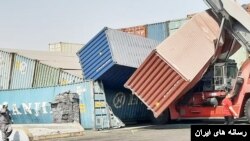 سقوط کانتینر