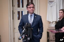 Vakillar palatasining yangi spikeri Mayk Jonson, Vashington, 26-oktabr, 2023