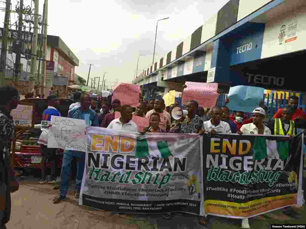 An Gudanar Da Zanga-Zangar Tsadar Rayuwa A Ibadan