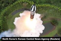 ขีปนาวุธวิถีโค้งข้ามทวีป Hwasong-18 ถูกยิงจากเกาหลีเหนือ เมื่อวันที่ 13 ก.ค. 2023