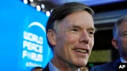 FILE - US Ambassador to China Nicholas Burns is pictured in Beijing, July 4, 2022. 