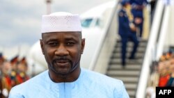 Le chef de la junte, le colonel Assimi Goïta.