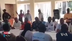 Manm Gouvènman Ayisyen an Rankontre Komite Kanal Wanament la