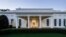 FILE - The White House West Wing entrance as seen early in the morning in Washington, Oct. 17, 2020. President Joe Biden will host Japanese Prime Minister Fumio Kishida and Philippines President Ferdinand Marcos Jr. in a White House summit on Thursday. 