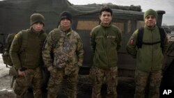 Ukraina qurolli kuchlari safiga qo'shilgan kolumbiyaliklar, Donetsk, 29-yanvar, 2024