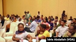 Wadanda su ka halarci taron gabatar da rahoton