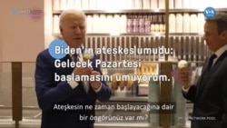 Biden: "Umudum Pazartesi gününe kadar ateşkes sağlanması"