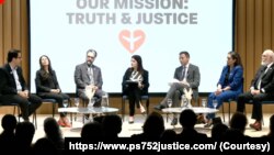 اعضای ارشد انجمن خانواده‌های قربانیان هواپیمای اوکراینی درباره پیگیری‌های حقوقی در یک پنل صحبت کردند. 