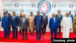 Shugabannin kasashen kungiyar ECOWAS/CEDEAO (Hoto: Facebook/CEDEAO/ECOWAS)