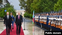 İlham Əliyev və Rəcəb Tayyib Ərdoğan (Mənbə: Prezident Adminsitrasiyası)