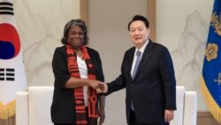 방한 미 유엔대사, 윤석열 대통령 면담…“대북제재 위반 보고서 지속 의지 재확인”