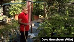 Mohamad Halim says his neighborhood’s garden used to be the site of drug dens and a dumping ground for garbage.