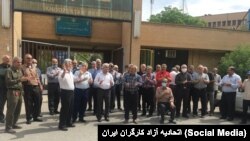 اعتراضات بازنشستگان مخابرات، اهواز. آرشیو