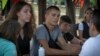 3 Ukrainian teens begin their final year of high school holding on to hopes for the future
