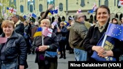 9 აპრილი, 2023, თბილისი, პარლამენტის მიმდებარე ტერიტორია