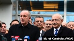 Məhərrəm İncə və Kamal Kılıçdaroğlu
