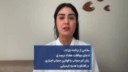 ادعای موافقت هفتاد درصدی زنان کم حجاب با قوانین حجاب اجباری در گفتگو با هدیه کیمیایی
