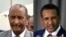 Le chef de l'armée soudanaise, le général Abdel Fattah al-Burhan et le Chef des FSR, le général Mohamed Hamdane Daglo.