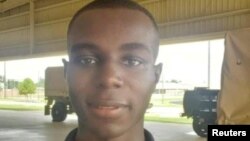 18일 판문점 견학에 참가했다가 자진 월북한 미 육군 소속 트래비스 킹 이병.