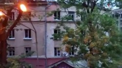 Լվովում բնակելի թաղամասի ավերածությունների մասշտաբները 