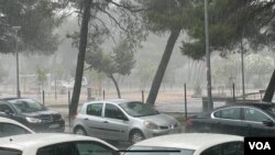 Nevrijeme u Podgorici, July 2, 2024 (Foto: VOA)