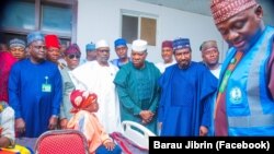 Ziyarar Da 'Yan Majalisar Dattijan Najeriya Suka Kai Wa Wadanda Harin Bom Ya Shafa A Garin Tudun Biri Da Ke Karamar Hukumar Igabi, Kaduna