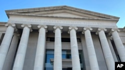 The exterior of the Alabama Supreme Court building in Montgomery, Alabama, Feb. 20, 2024.