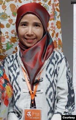 Direktur Eksekutif Srikandi Baltimore Leli Koencoro. (Foto: Dok Pribadi)