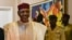 FILE - Niger President Mohamed Bazoum at the presidential palace in Niamey, Niger, March 16, 2023. 