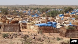 Kambi ya wakimbizi ya Ourang Decemba 7, 2023. Picha na Denis Sassou Gueipeur / AFP