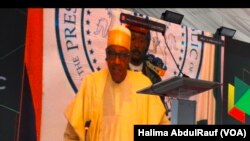 Shugaban Najeriya Muhammadu Buhari Ta Hanyar Na’ura Ya Gudanar Da Kaddamar Da Aikin Tonon Mai A Jihar Nasarawa