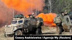 ภาพทหารจากประเทศสมาชิกนาโต้เข้าร่วมการซ้อมรบ Steadfast Defender Brilliant Jump 2024 ที่โปแลนด์ เมื่อ 26 ก.พ. 2567