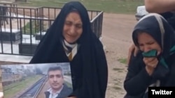 Cavad Heydərinin məzarı, Foto: Fatimə Heydərinin Twitter hesabından