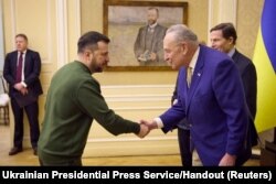 Zelenski se sastaje sa Schumerom u Lavovu, 23. februar 2024.