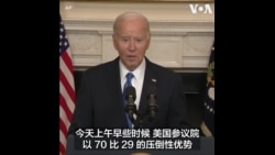 参院通过援乌、以、台国安资金，白宫吁众议院尽快表决