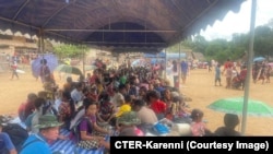 Người tị nạn Myanmar ở các trại tị nạn dọc biên giới Thái Lan (Ảnh tư liệu)