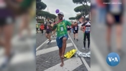 ትኩረት የሳበው ባዶ እግር ሩጫ 